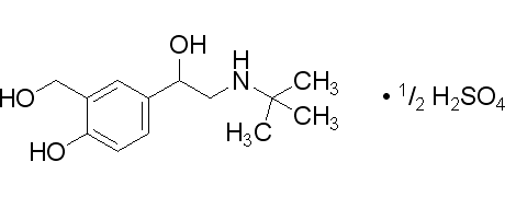 沙丁胺醇硫酸盐,分析标准品,HPLC≥98%