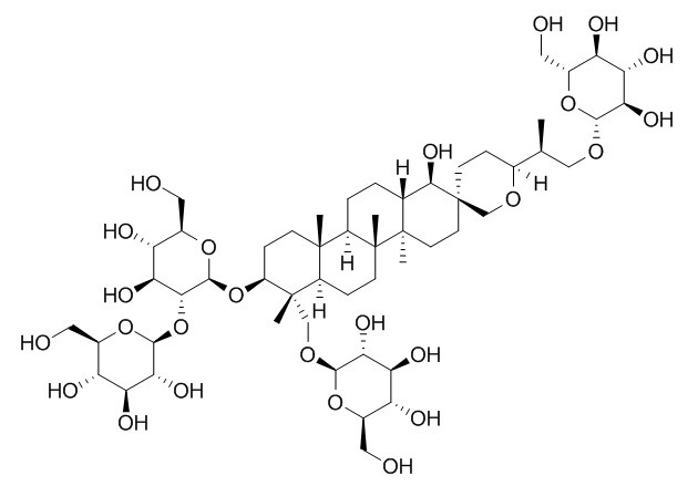 凤仙萜四醇苷K，分析标准品,HPLC≥98%