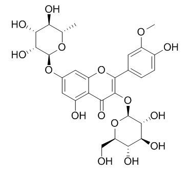 异鼠李素-3-O-葡萄糖-7-O-鼠李糖苷,分析标准品,HPLC≥95%