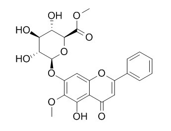 千层纸素A-7-0-β-D-葡萄糖醛酸苷甲酯,分析标准品,HPLC≥95%