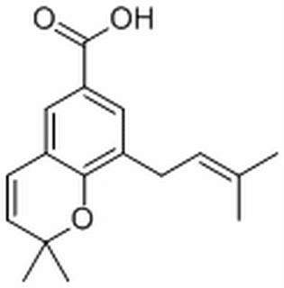 2,2-Dimethyl-8-prenylchromene 6-carboxylic acid,分析标准品,HPLC≥98%