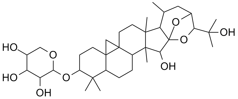 升麻醇-3-O-β-D-吡喃木糖苷,分析标准品,HPLC≥98%