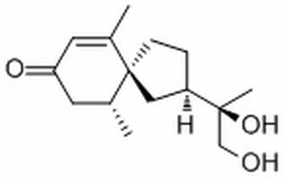 11R,12-Dihydroxyspirovetiv-1(10)-en-2-one,分析标准品,HPLC≥98%