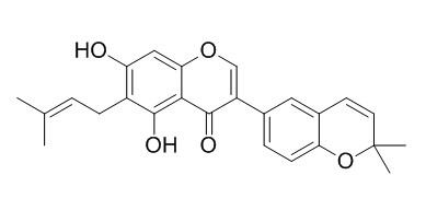 异鱼藤色烯异黄酮,分析标准品,HPLC≥95%