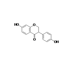 二氢7-羟基-3-(4-羟苯基)-4-苯并吡喃酮,分析标准品,HPLC≥98%