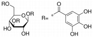 1,3,6-三-O-没食子酰基-β-D-葡萄糖,分析标准品,HPLC≥90%