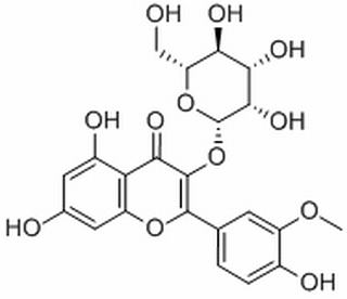 异鼠李素 3-O-半乳糖苷,分析标准品,HPLC≥98%