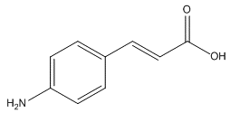 4-氨基肉桂酸,分析标准品,HPLC≥98%