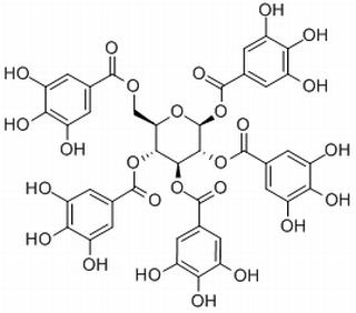1,2,3,4,6-O-没食子酰葡萄糖,分析标准品,HPLC≥99%