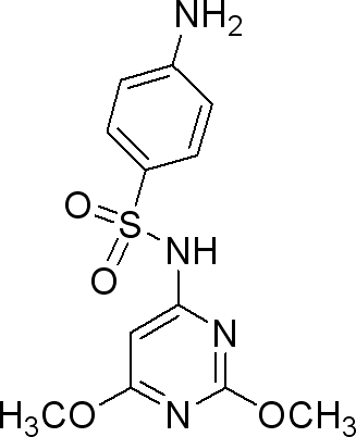 磺胺二甲氧嘧啶,分析标准品,HPLC≥98%