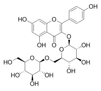 山奈酚 3-龙胆二糖苷,分析标准品,HPLC≥95%