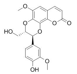 黄花菜木脂素B，分析标准品,HPLC≥98%