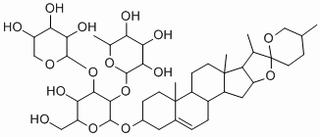 麦冬皂苷D',分析标准品,HPLC≥98%