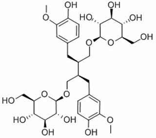 亚麻木酚素,分析标准品,HPLC≥98%