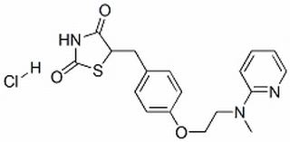 盐酸罗格列酮,分析标准品,HPLC≥98%