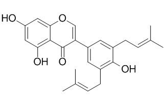 3',5'-二异戊烯基金雀异黄素,分析标准品,HPLC≥95%