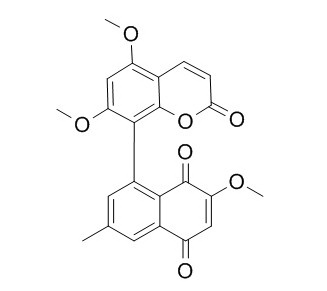 Toddacoumaquinone,分析标准品,HPLC≥95%
