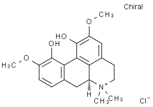 木兰花碱(氯化物),分析标准品,HPLC≥98%
