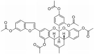 Mulberrofuran G pentaacetate,分析标准品,HPLC≥98%