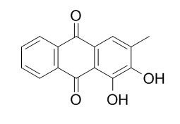 1,2-二羟基-3-甲基蒽醌,分析标准品,HPLC≥95%