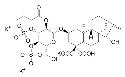 羧基苍术苷三钾盐,分析标准品,HPLC≥98%