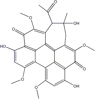竹红菌甲素,分析标准品,HPLC≥98%