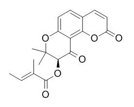 前胡香豆素E,分析标准品,HPLC≥95%