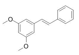 3,5-二甲氧基二苯乙烯,分析标准品,HPLC≥95%