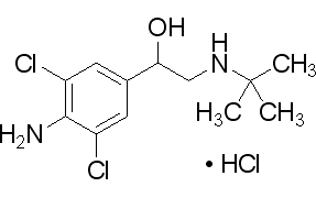 盐酸克仑特罗,分析标准品,HPLC≥98%