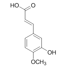 反式异阿魏酸,分析标准品,HPLC≥95%