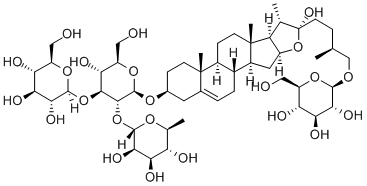 原纤细薯蓣皂苷,分析标准品,HPLC≥90%