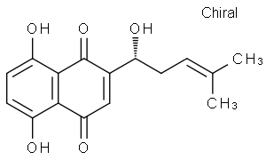 左旋紫草素,分析标准品,HPLC≥98%