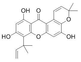 柘树咕吨酮B,分析标准品,HPLC≥95%