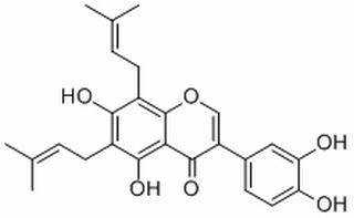 6,8-Diprenylorobol,分析标准品,HPLC≥97%