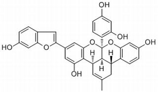 Mulberrofuran G,分析标准品,HPLC≥98%