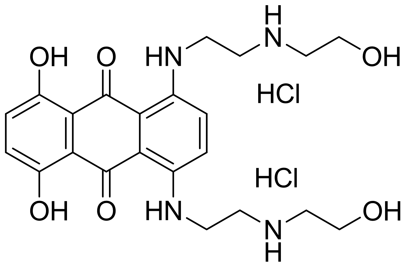 盐酸米托蒽醌,分析标准品,HPLC≥98%