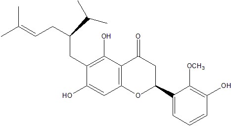 异苦参酮,分析标准品,HPLC≥98%