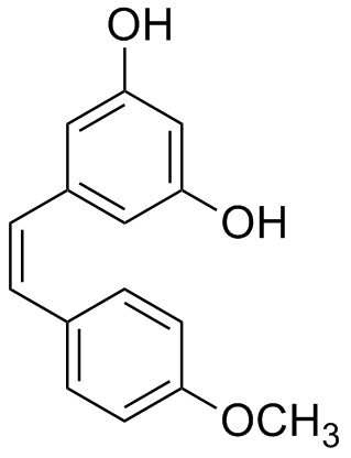 白藜芦醇-4'-甲醚 分析标准品,HPLC≥98%