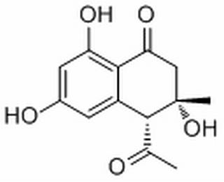 4-(cis)-Acetyl-3,6,8-trihydroxy-3-methyldihydronaphthalenone,分析标准品,HPLC≥98%