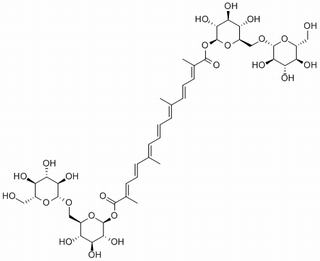 西红花苷I,分析标准品,HPLC≥98%