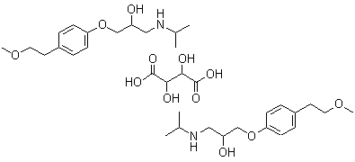 酒石酸美托洛尔,分析标准品,HPLC≥98%