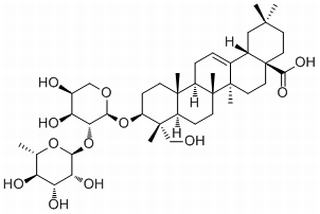 α-常春藤皂苷,分析标准品,HPLC≥98%