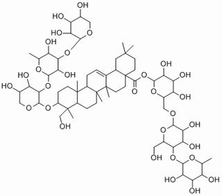 虎掌草皂甙D,分析标准品,HPLC≥98%