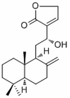 12-Hydroxy-8(17),13-labdadien-16,15-olide,分析标准品,HPLC≥98%