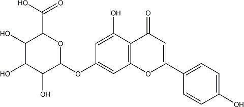 芹菜素-7-O-葡萄糖醛酸苷,分析标准品,HPLC≥98%