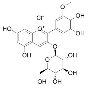 氯化矮牵牛素-3-O-葡萄糖苷,分析标准品,HPLC≥95%
