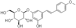 去氧土大黄苷;甲基虎杖苷,分析标准品,HPLC≥98%